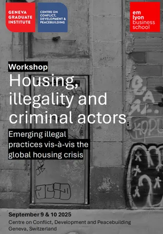 housing-illegality-and-criminal-actors Housing, illegality and criminal actors Emerging illegal practices vis a vis the global housing crisis