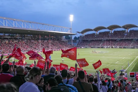 Le stade de rugby de Lyon