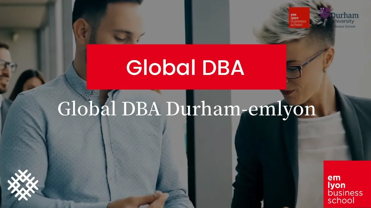 Preview image for the gge video "Introduction of the Global DBA Durham-emlyon".