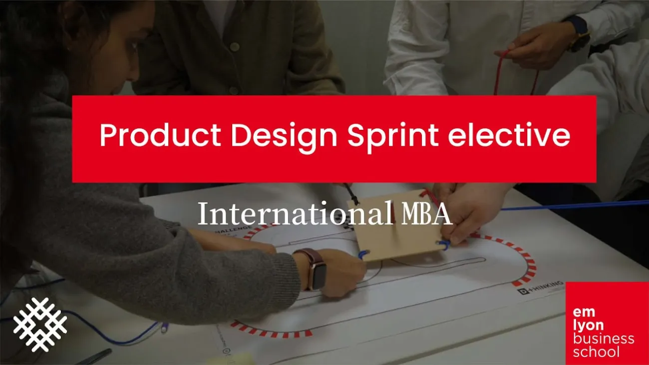 Preview image for the gge video "International MBA - Product design sprint elective".