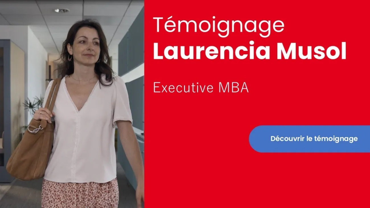 Preview image for the gge video "Executive MBA, elle témoigne : Laurencia Musol".