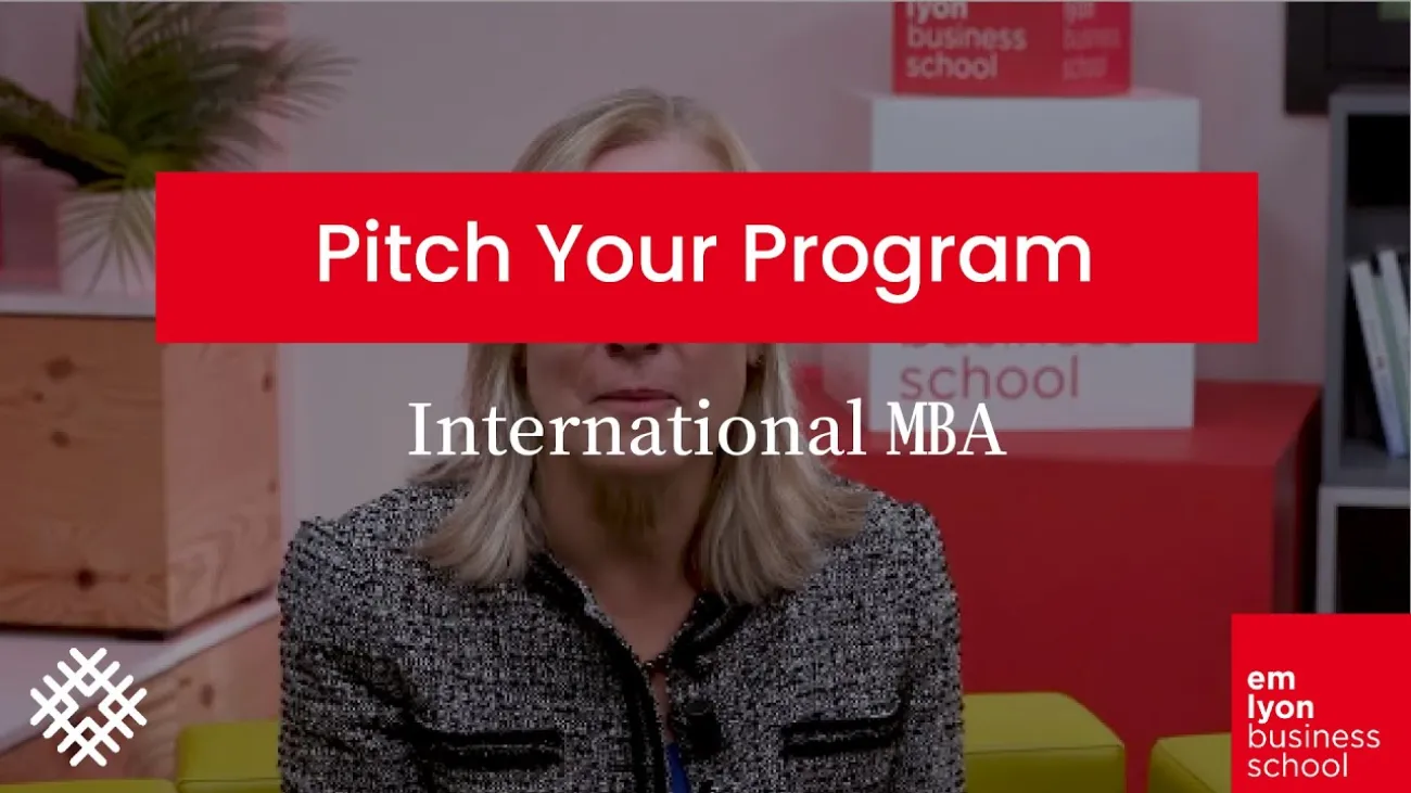 Preview image for the gge video "Discover our International MBA!".