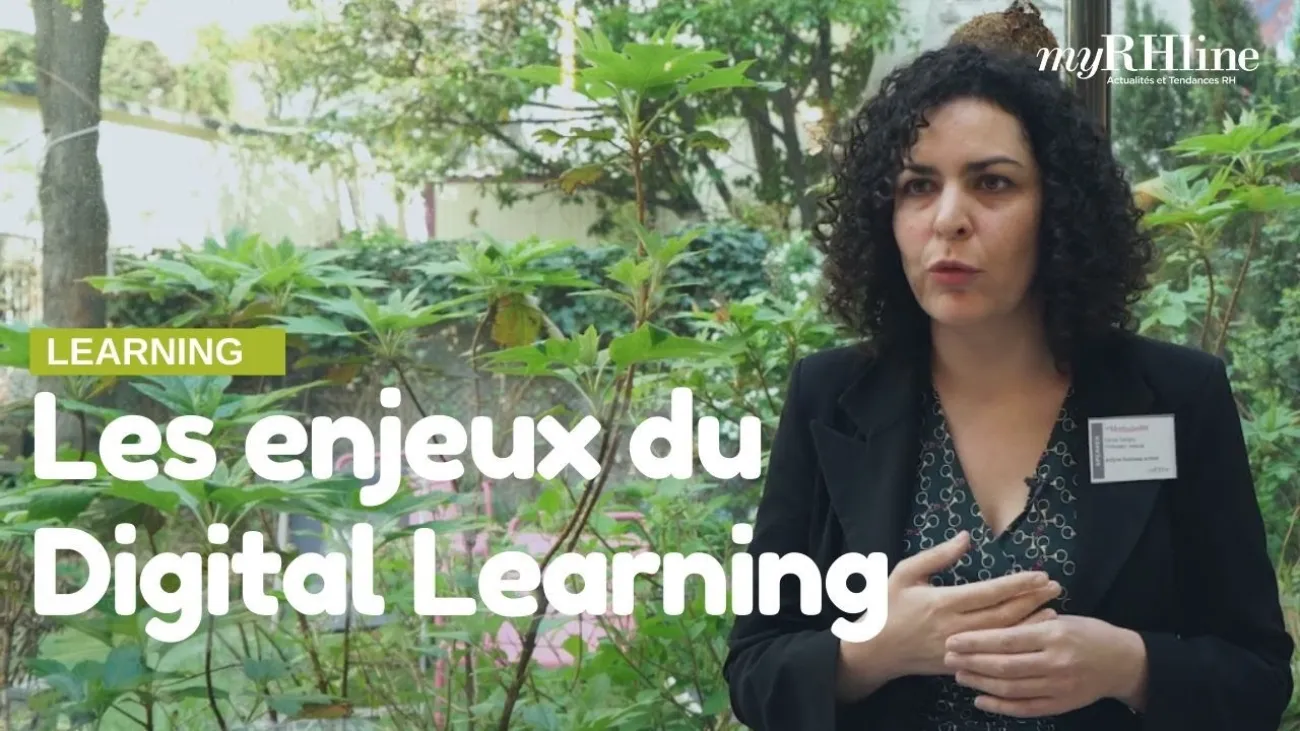 Preview image for the gge video "Les enjeux du Digital Learning expliqués par Karine".