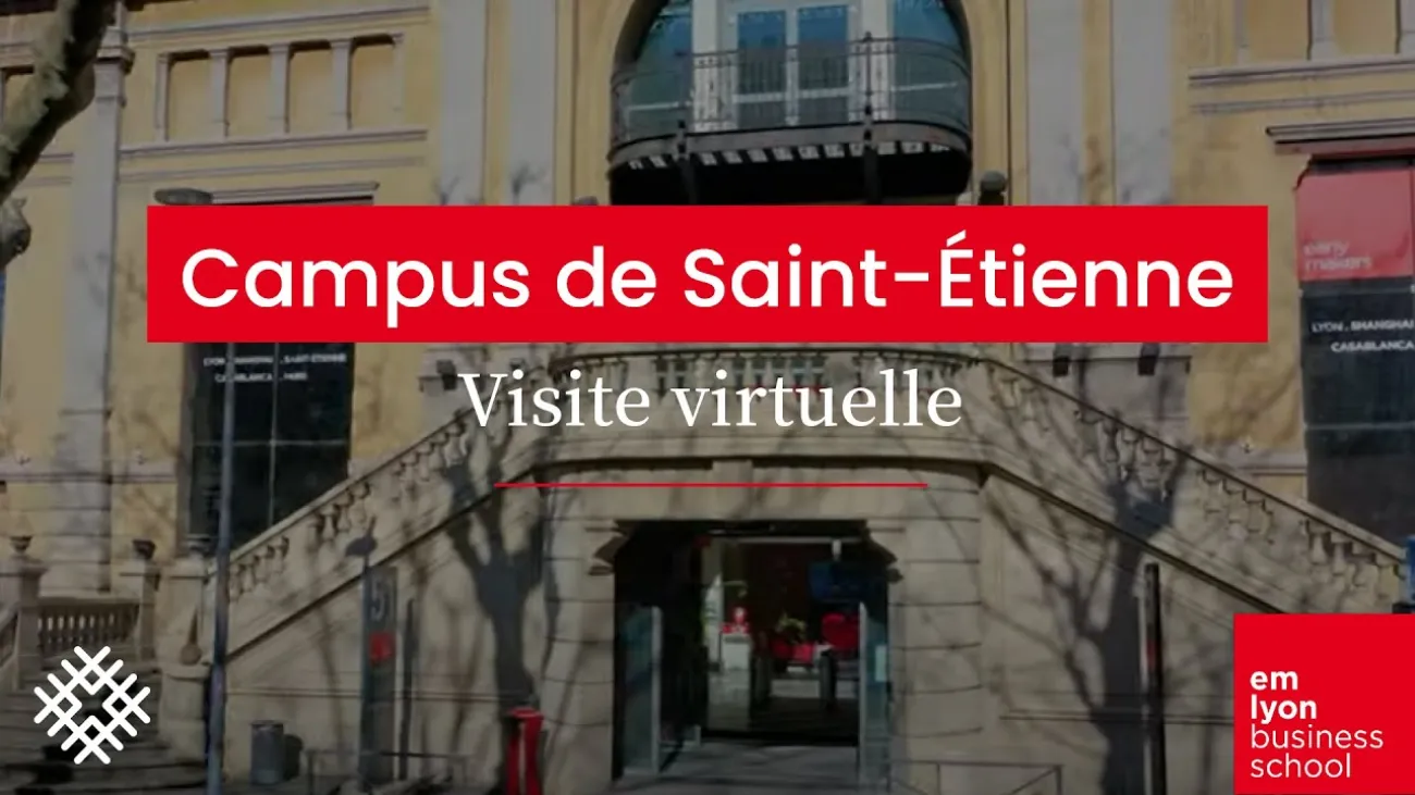 Preview image for the gge video "Découvrez le campus de Saint-Etienne d’emlyon business school !".