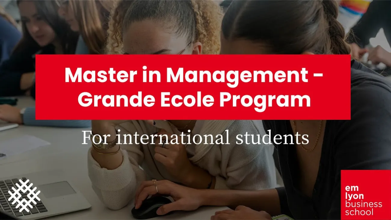 Preview image for the gge video "Discover the Master in Management - Grande Ecole program at emlyon business school - Lionel Sitz".