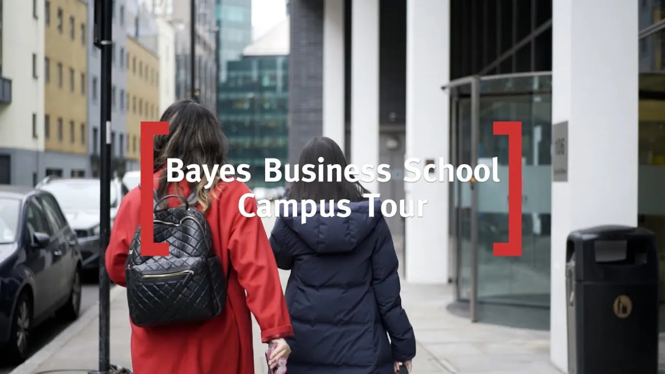 Preview image for the gge video "Bayes Business School Full Campus Tour".