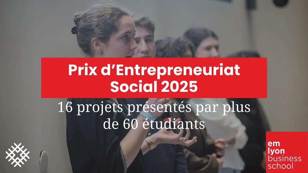 Preview image for the gge video "Prix d'Entrepreneuriat Social 2025".