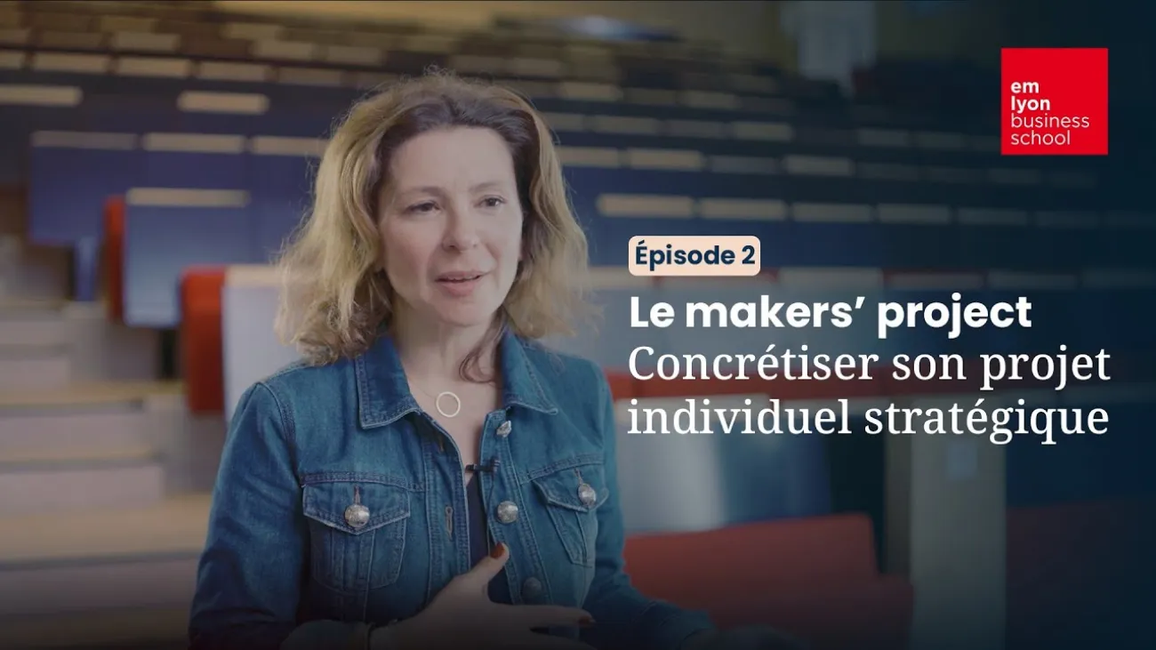Preview image for the gge video "Episode 2 Le makers' project l Concrétiser son projet individuel stratégique".