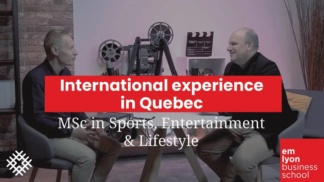 Preview image for the gge video "International experience at Université Laval, Quebec – MSc in Sport, Entertainment &amp; Lifestyle".