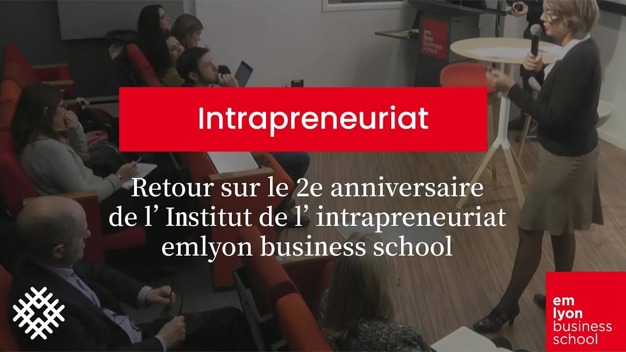 Preview image for the gge video "L'Institut de l'intrapreneuriat célèbre son deuxième anniversaire".