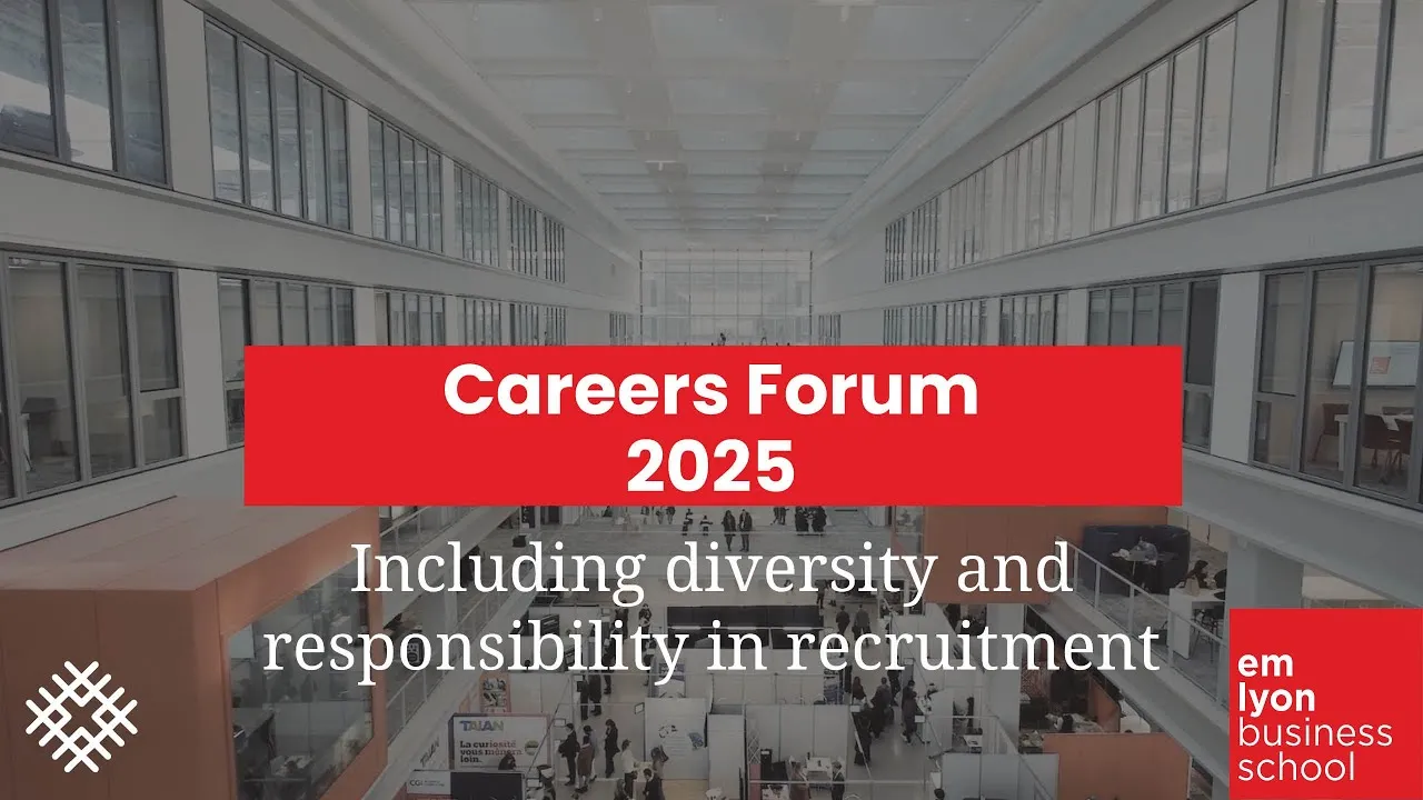 Preview image for the gge video "Careers Forum 2025: Including diversity and responsibility in recruitment".