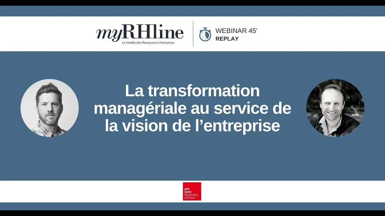 Preview image for the gge video "La transformation managériale au service de la vision de l'entreprise".