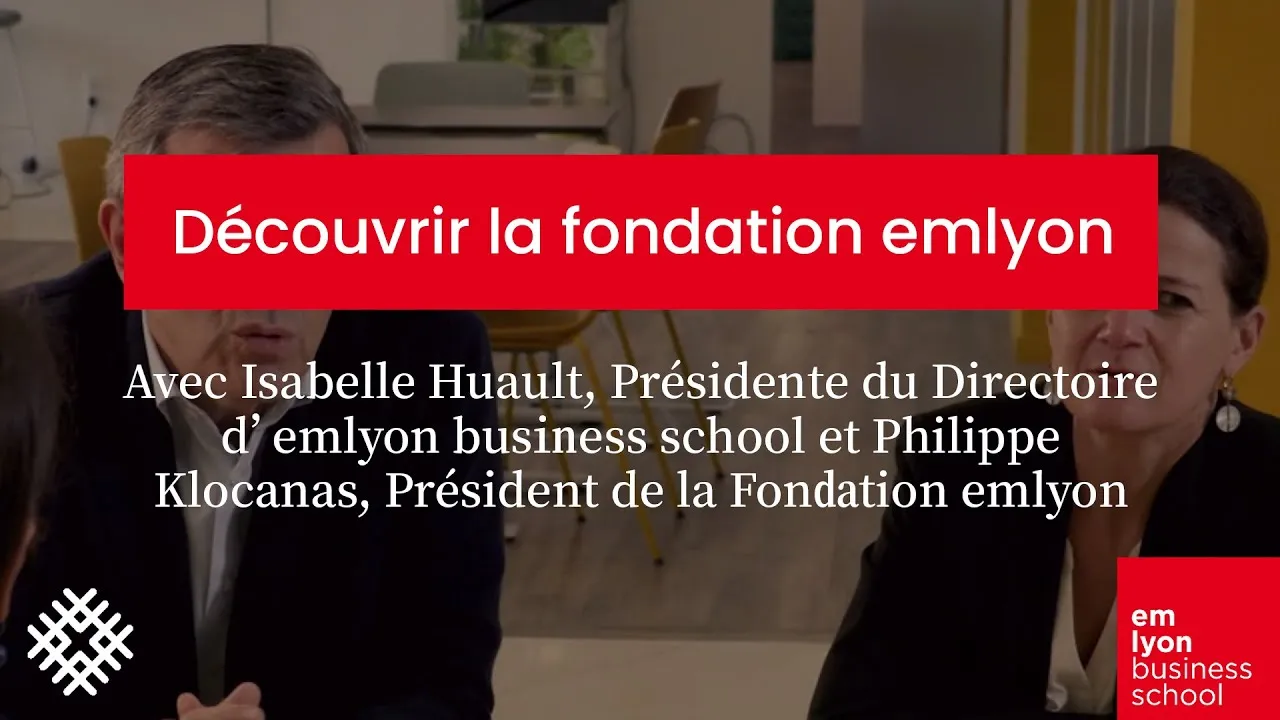 Preview image for the gge video "Rencontre avec le Président de la Fondation emlyon". Preview image for the gge video "Rencontre avec le Président de la Fondation emlyon".