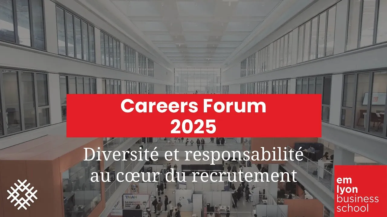 Preview image for the gge video "Careers Forum 2025 : Diversité et responsabilité au cœur du recrutement".