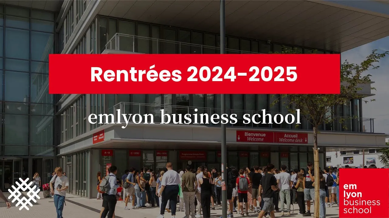 Preview image for the gge video "Rentrées 2024-2025 - emlyon business school".