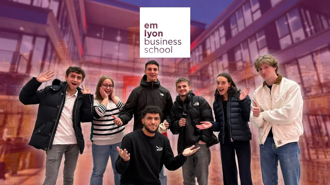 Preview image for the gge video "IMMERSION À EMLYON (on visite l’école avec la meilleure prépa de France)".