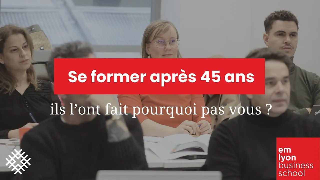 Preview image for the gge video "Se former après 45 ans : ils l’ont fait, pourquoi pas vous ?".