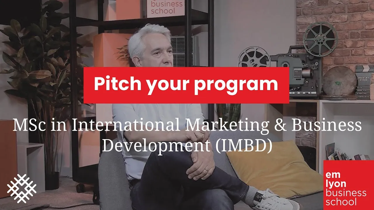 Preview image for the gge video "Pitch your program l MSc in International Marketing & Business Development (IMBD)". Preview image for the gge video "Pitch your program l MSc in International Marketing & Business Development (IMBD)".