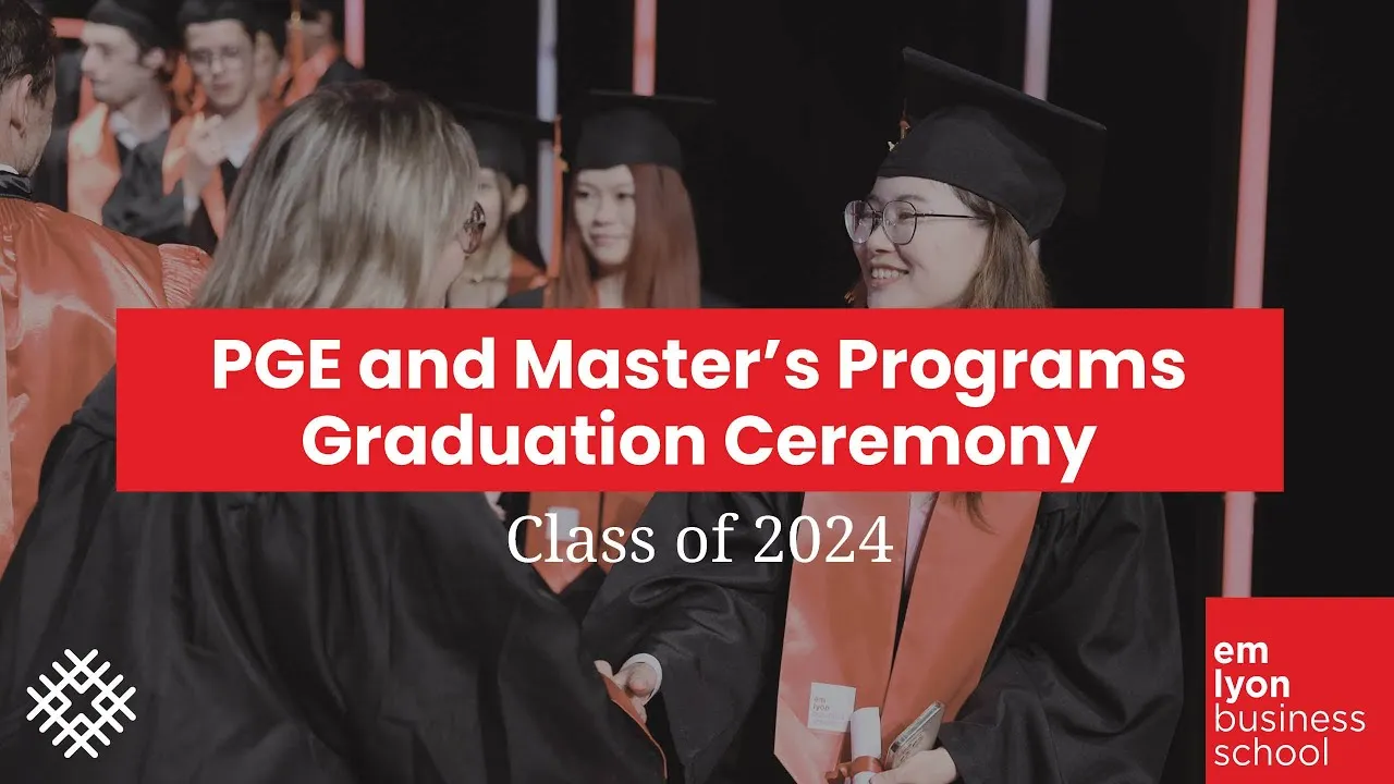 Preview image for the gge video "PGE and Master's Programs Graduation Ceremony 2024 | emlyon business school".
