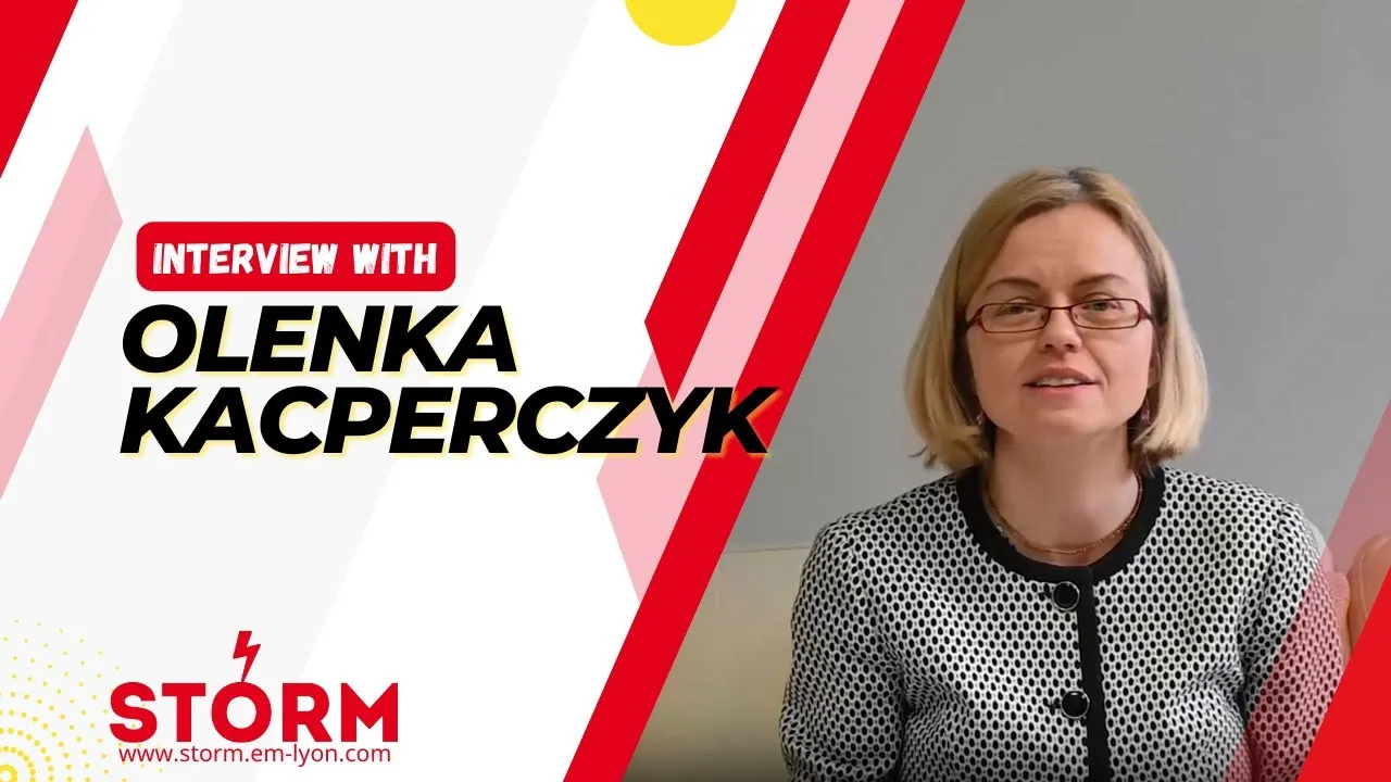 Preview image for the gge video "Olenka Kacperczyk @stormresearch".