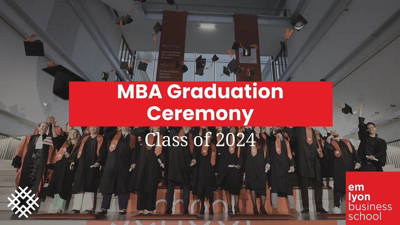 Preview image for the gge video "MBA Graduation Ceremony 2024 | emlyon business school".