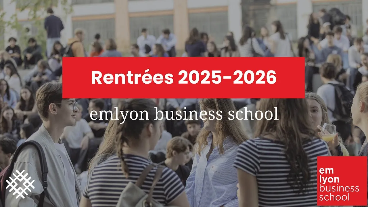 Preview image for the gge video "Rentrées 2025-2026 - emlyon business school". Preview image for the gge video "Rentrées 2025-2026 - emlyon business school".