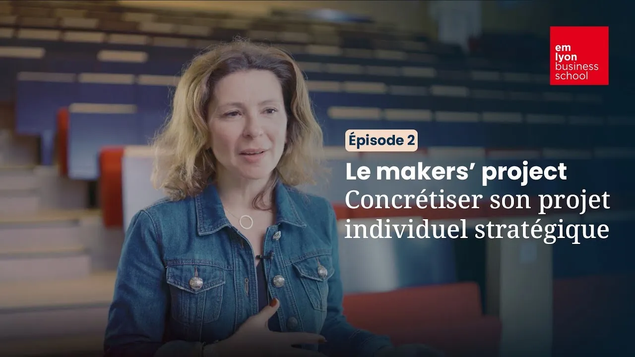 Preview image for the gge video "Episode 2 Le makers' project l Concrétiser son projet individuel stratégique".