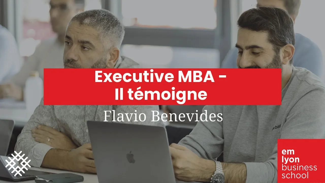 Preview image for the gge video "Executive MBA, il témoigne l Flavio Benevides".
