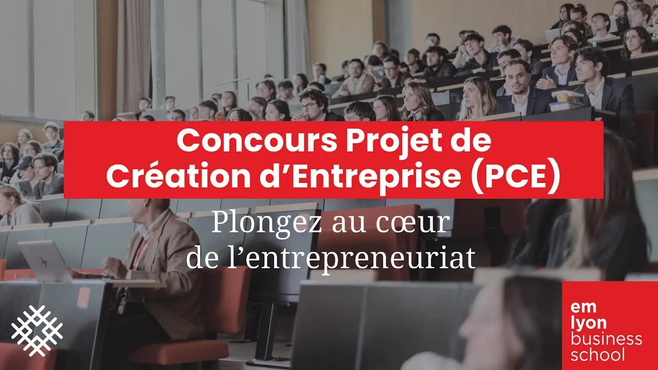 Preview image for the gge video "Plongez au cœur de l’entrepreneuriat à emlyon business school 🚀".