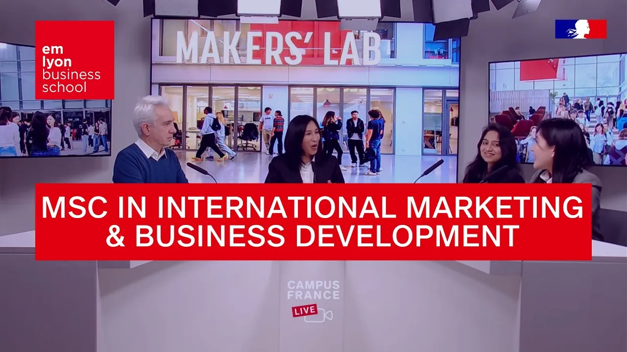 Preview image for the gge video "emlyon:  MSc in International Marketing &amp; Business Development".