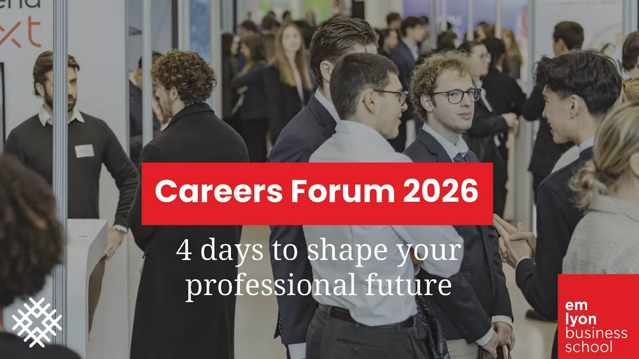 Preview image for the gge video "Careers Forum 2026: four days to shape your professional future".