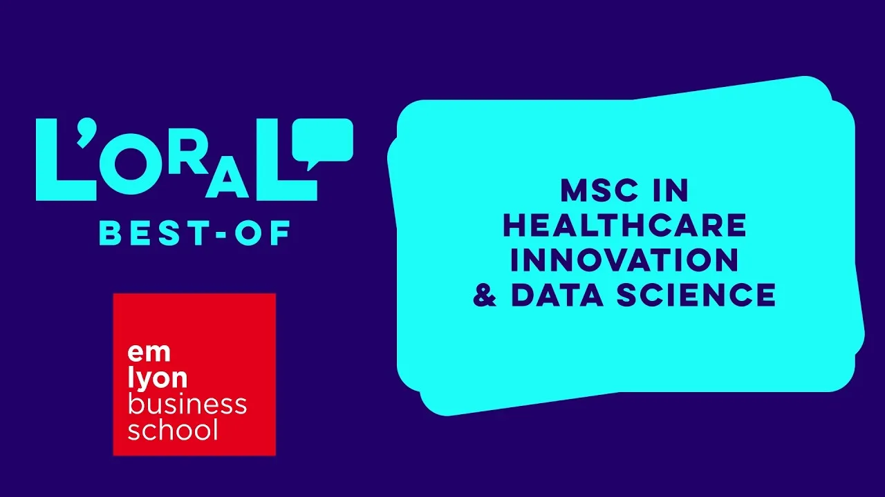 Preview image for the gge video "emlyon business school - MSc in Healthcare Innovation &amp; Data Science".