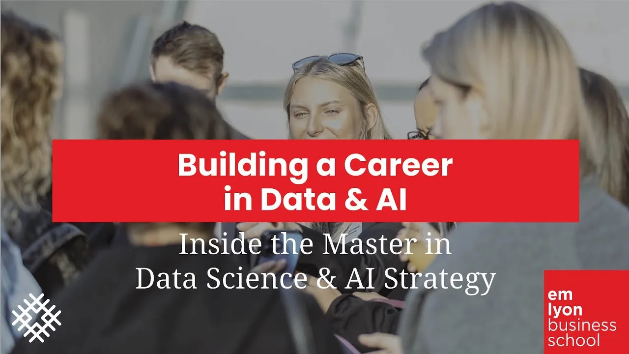 Preview image for the gge video "Building a Career in Data &amp; AI: Inside the Master in Data Science &amp; AI Strategy".