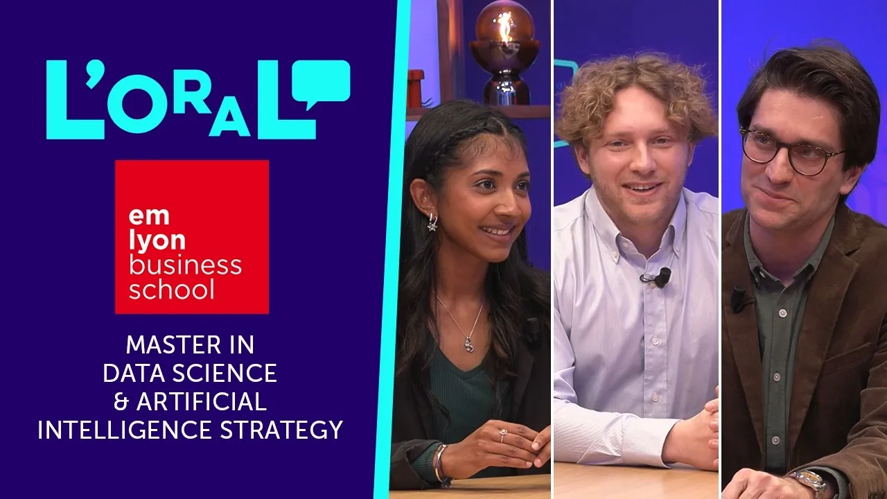 Preview image for the gge video "emlyon business school - Master in Data Science &amp; Artificial Intelligence Strategy".