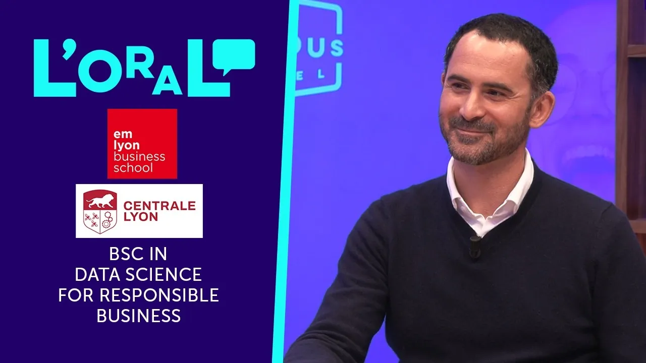 Preview image for the gge video "emlyon business school x Centrale Lyon - BSc in Data Science for Responsible Business".