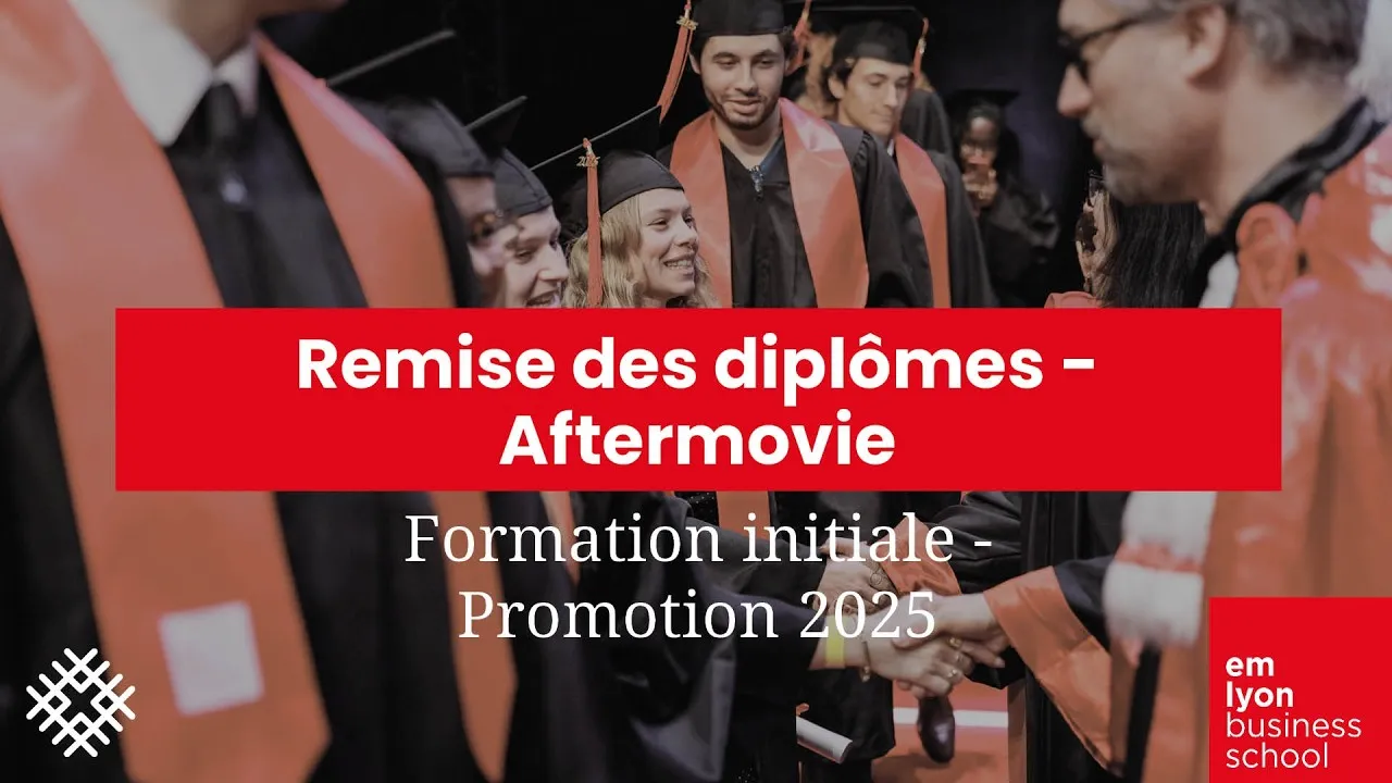 Preview image for the gge video "Remise des diplômes - Promotions 2025 🎓- formation initiale".