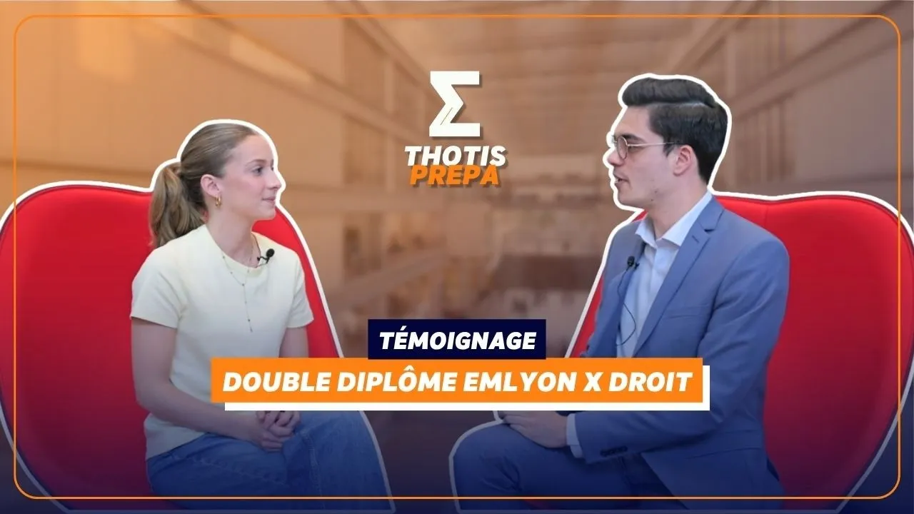 Preview image for the gge video "Tout savoir sur le double diplôme Droit emlyon : témoignage".