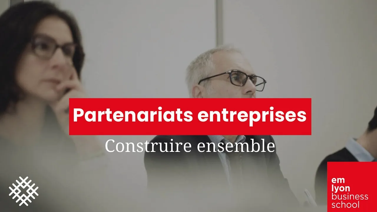 Preview image for the gge video "Partenariats entreprises | Construire ensemble".