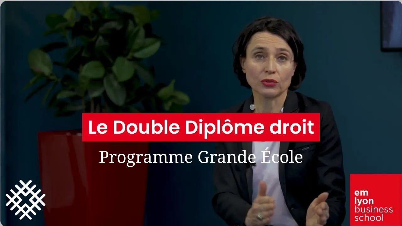 Preview image for the gge video "Découvrez le double diplôme droit du Programme Grande Ecole".