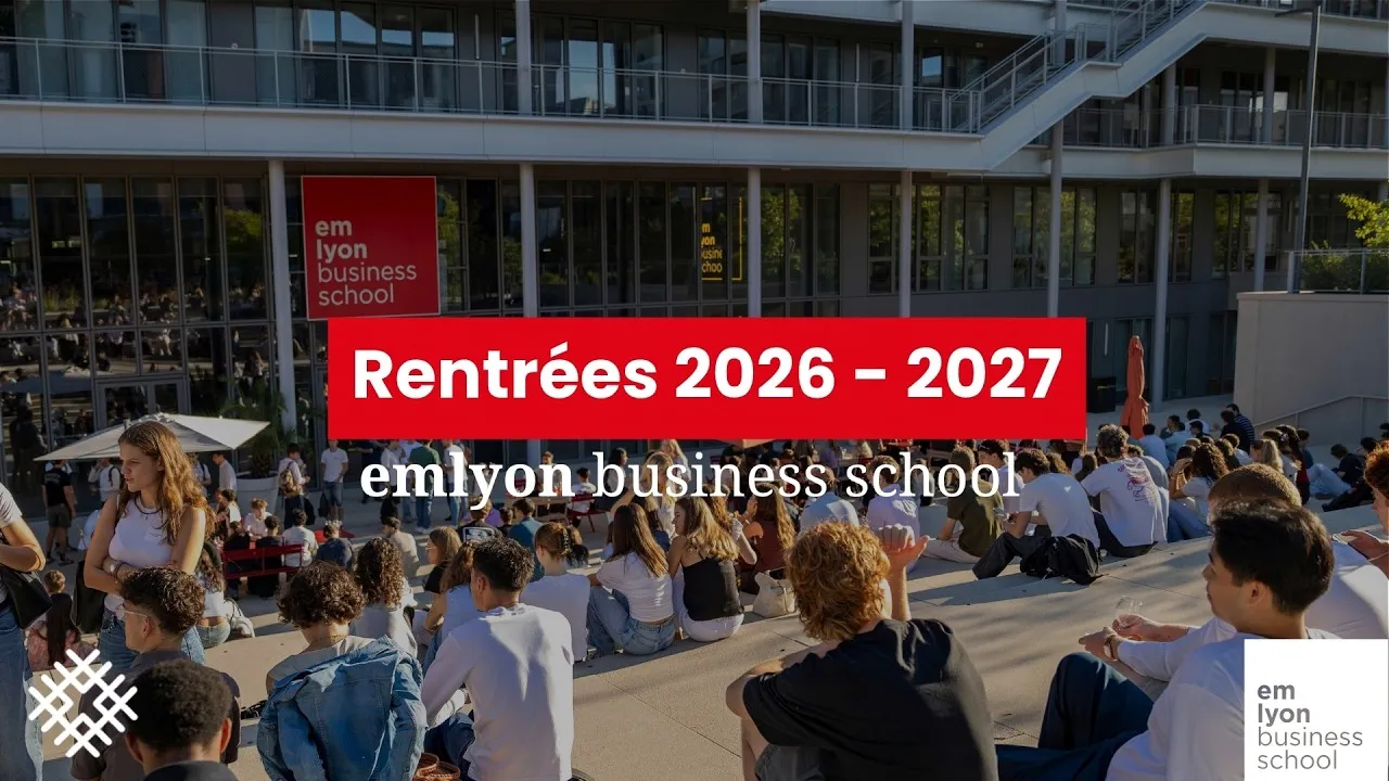 Preview image for the gge video "Rentrées 2026-2027 à emlyon business school".